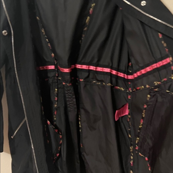 Betsey Johnson Black Utility Jacket - Picture 11 of 12
